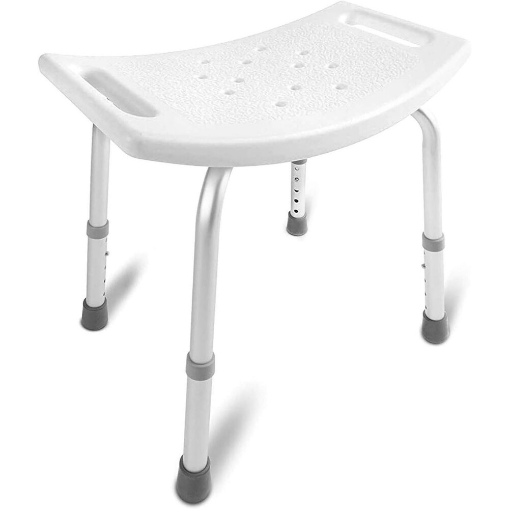 DMI Shower Chair Bath Seat for Tub Shower White Bench Inside Shower 300 Pounds
